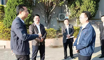 河源市市长林涛到广东霸王花食品有限公司调研指导工作