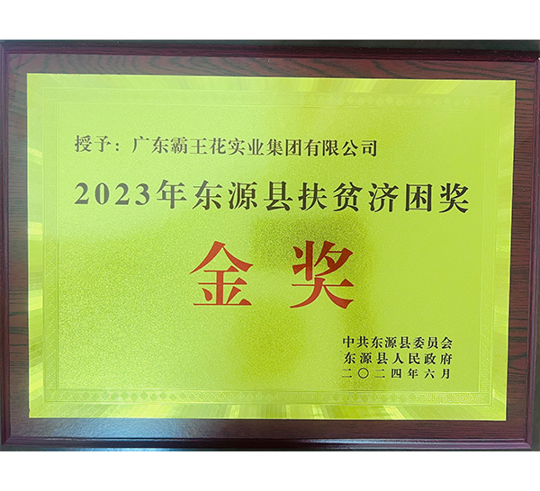 2023年东源县扶贫济困奖金奖