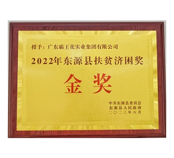 2022年东源县扶贫济困奖金奖